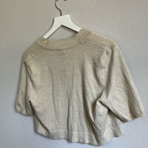 Worthington Gold Ore Lurex Sz L NWT - Picture 6 of 10